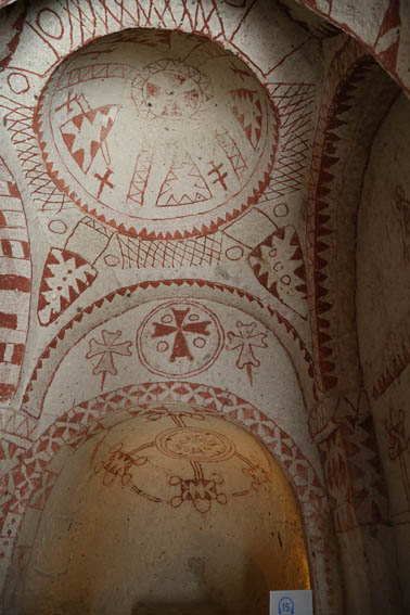Frescoes in Cappadocian church