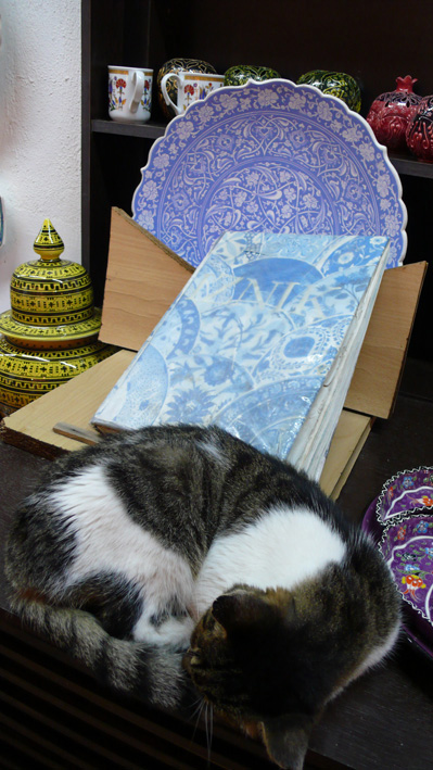 Traditional Turkish ceramics produced in Kalkan
