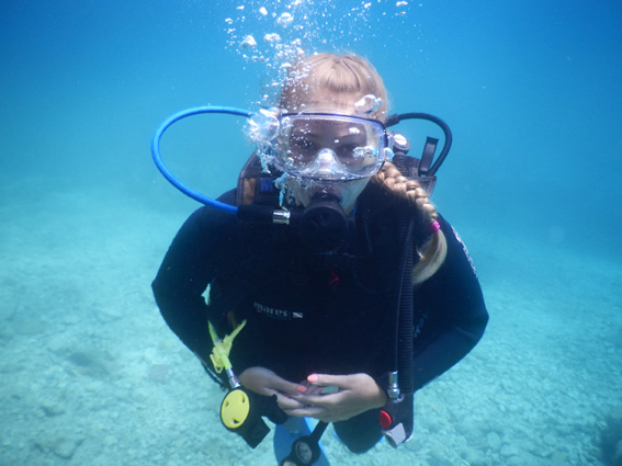 Scuba diving in Kalkan