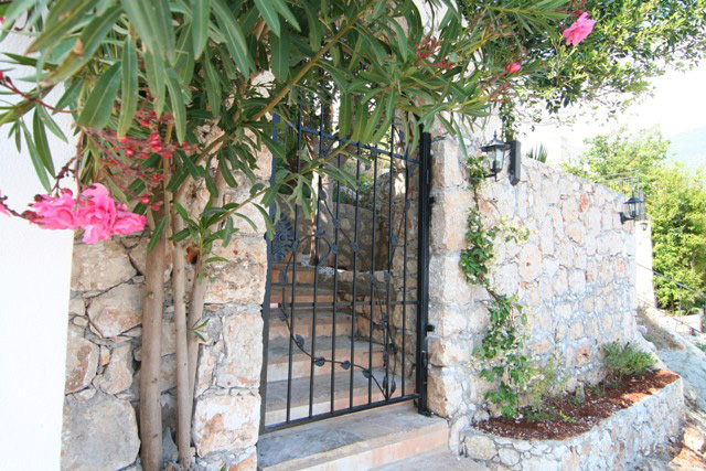 Front of Villa Paramelle, Kalkan rental, Turkey