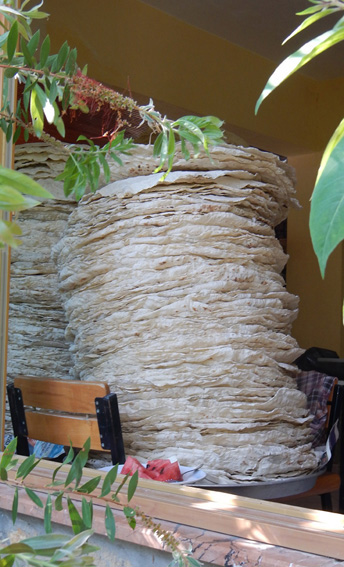 Traditional Turkish flatbread made fresh at Yakapark
